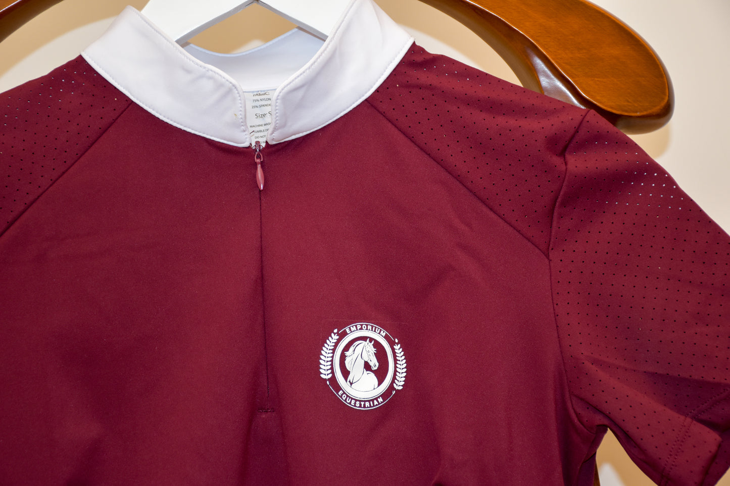 Burgundy Competition Shirt