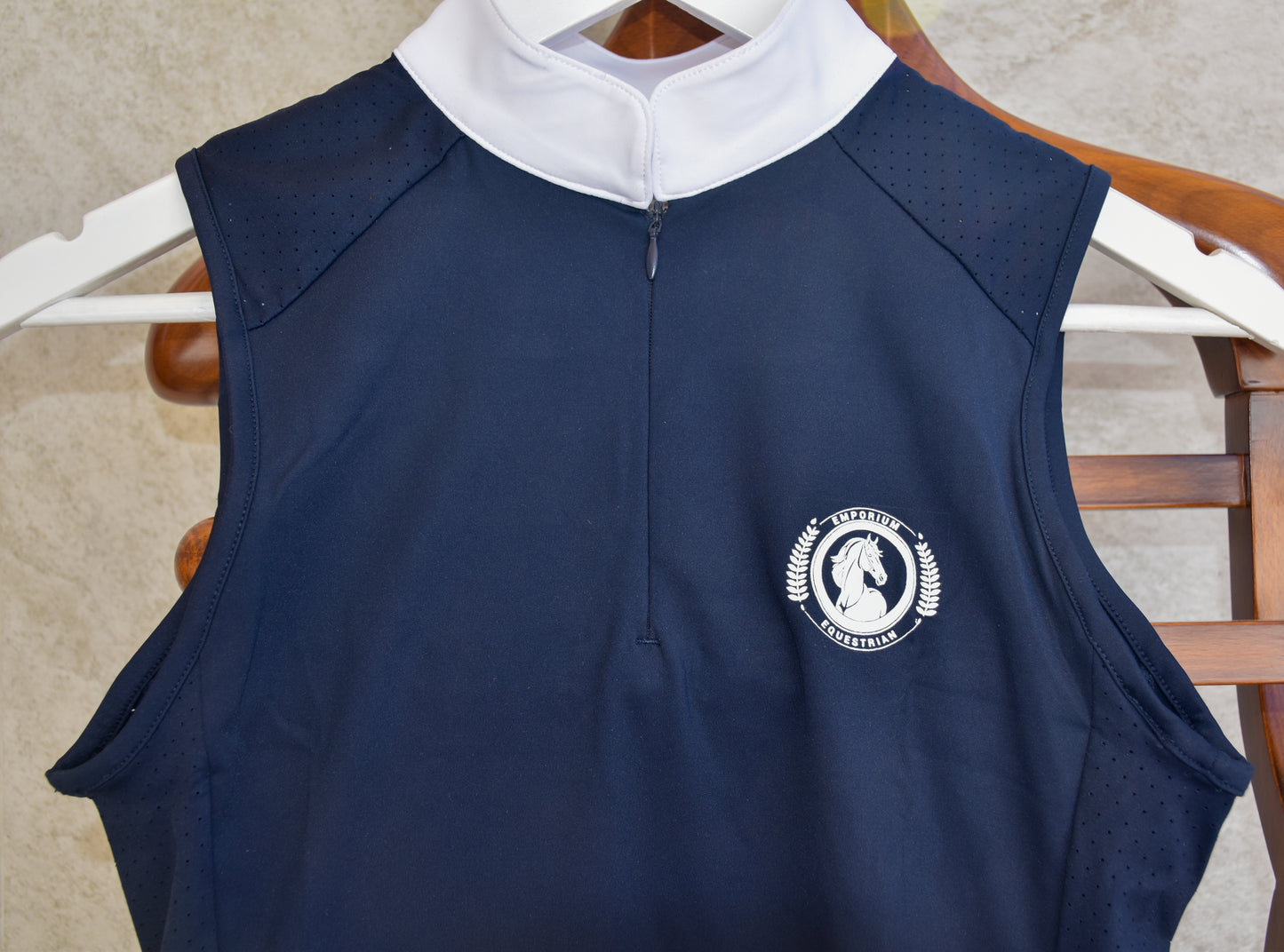 Navy Sleeveless Base Layer